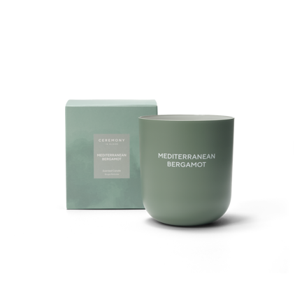 Mediterranean Bergamot Scented Candle 300g