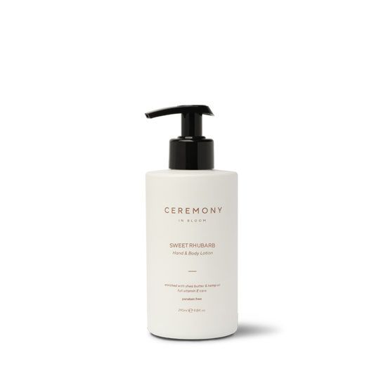 Sweet Rhubarb Hand & Body Lotion 290mL