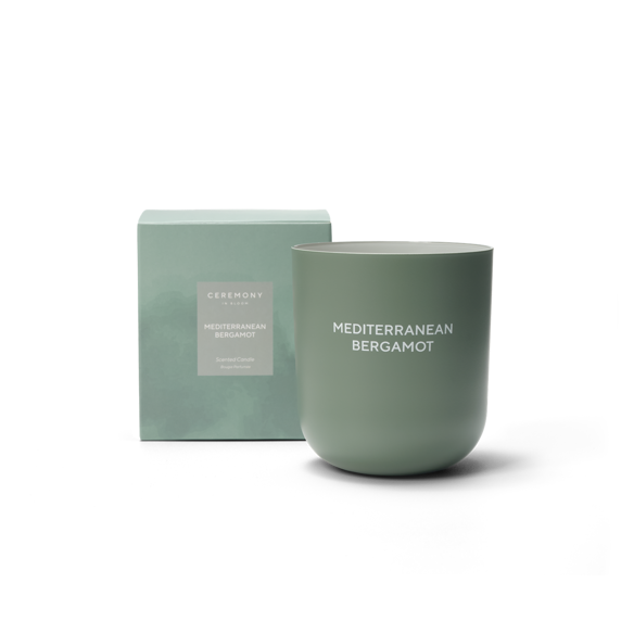 Mediterranean Bergamot Scented Candle 300g