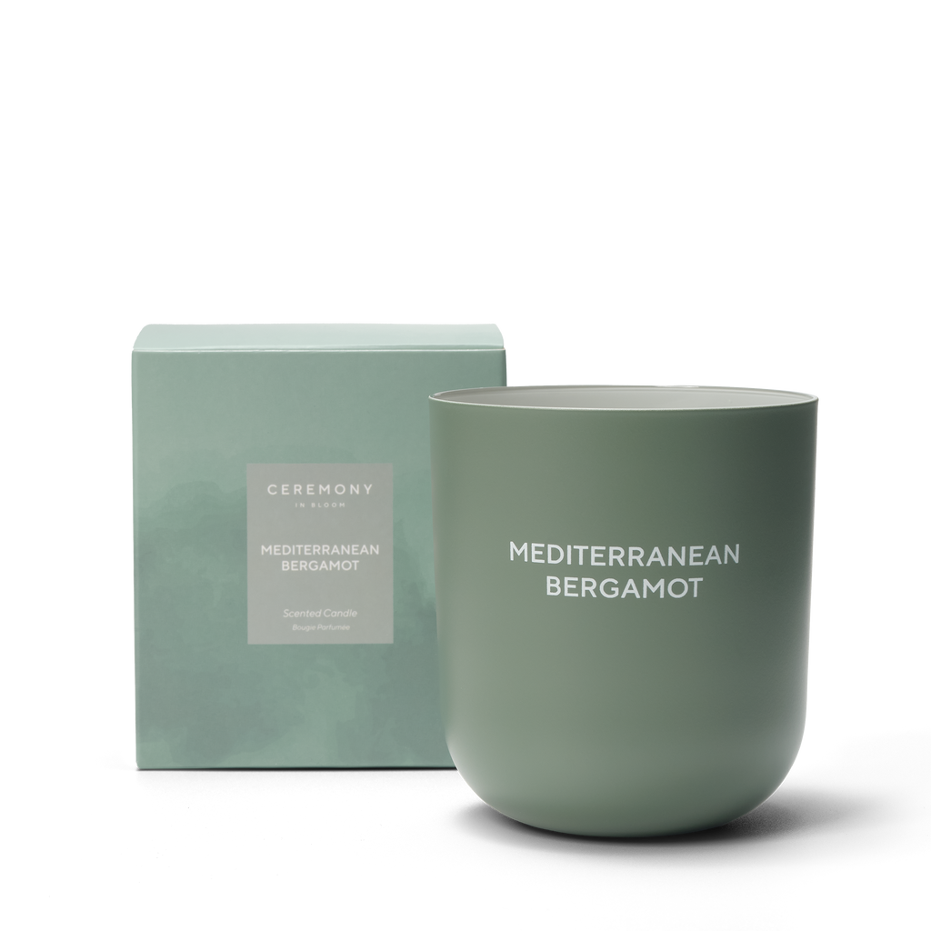 Mediterranean Bergamot Kokulu Mum 300g